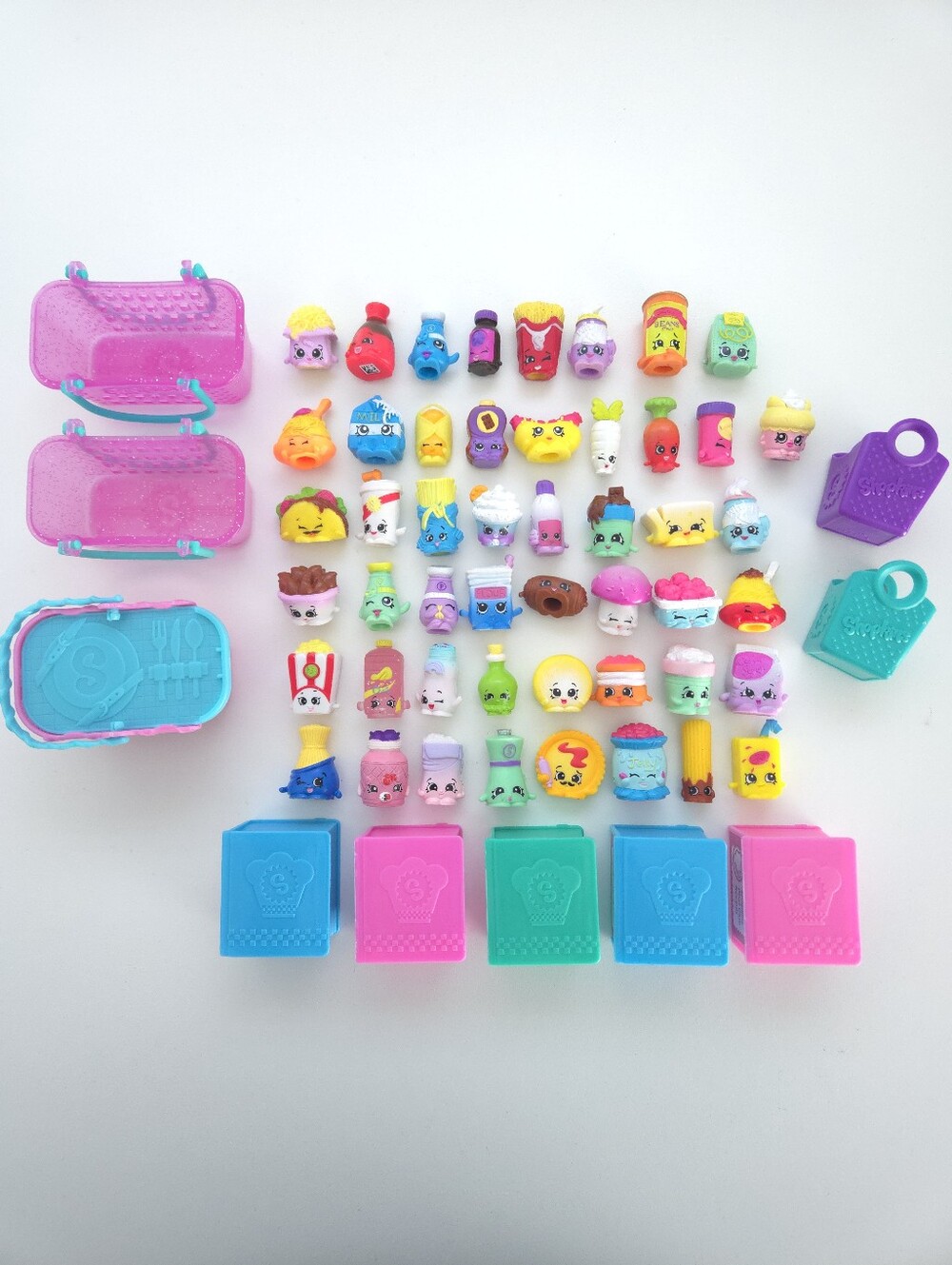 Shopkins Mini Figures Mixed Lot of Food Themed Shopkins